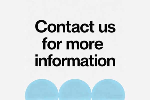 Contact Us For More Information