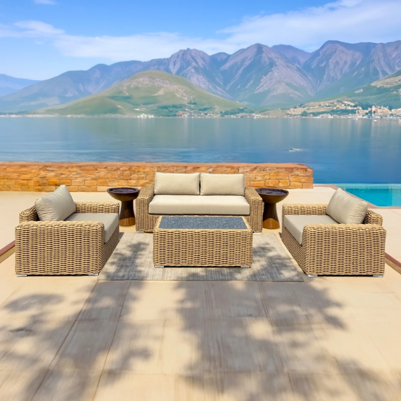 Garden Sofas Rattan Complete Set