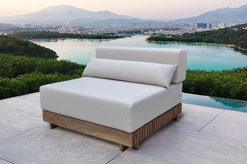 Teak Wood Garden Sofa