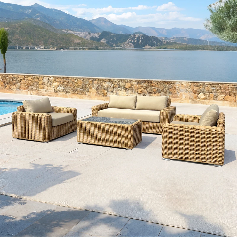 Garden Sofas Rattan Complete Set