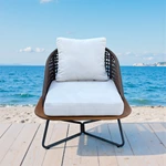 Teak＆Aluminum Sofa