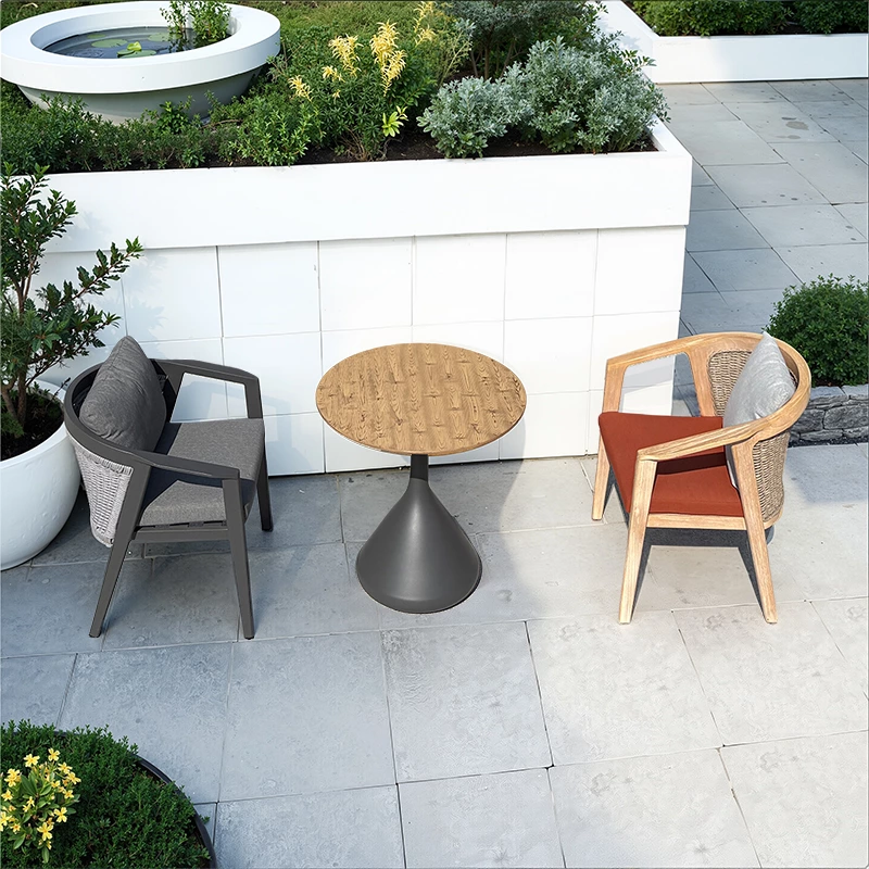 Teak Comfortable Garden Table And Chair Sets