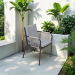 Outdoor Waterproof Stackable Aluminum Alloy Chair