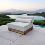 Teak Wood Garden Sofa