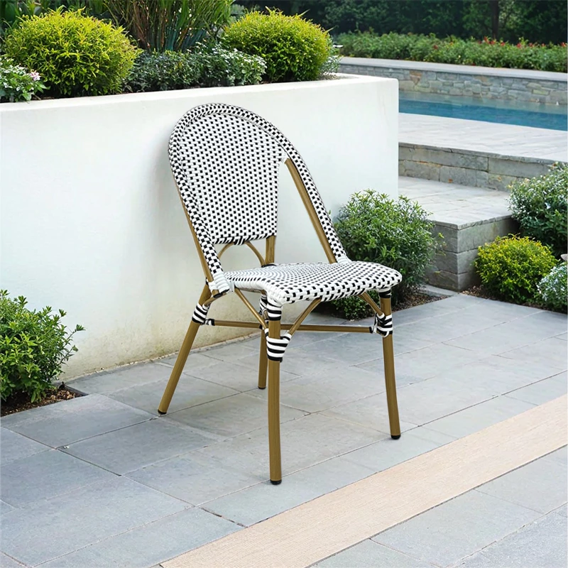 Outdoor Bistro Rattan Chair