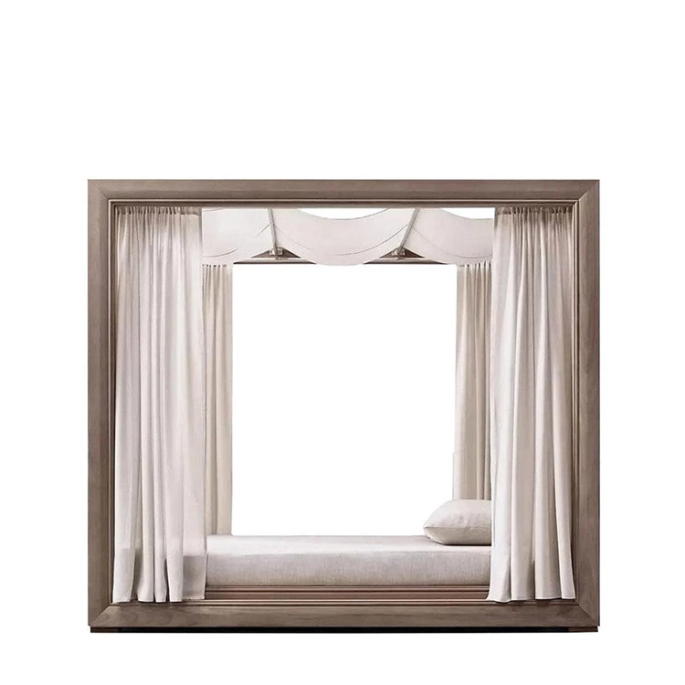 Outdoor Teak Wood Sunbed