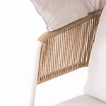 Garden Aluminum Rope Daybed