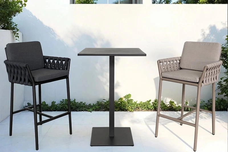 Outdoor High-legged Bar Chair